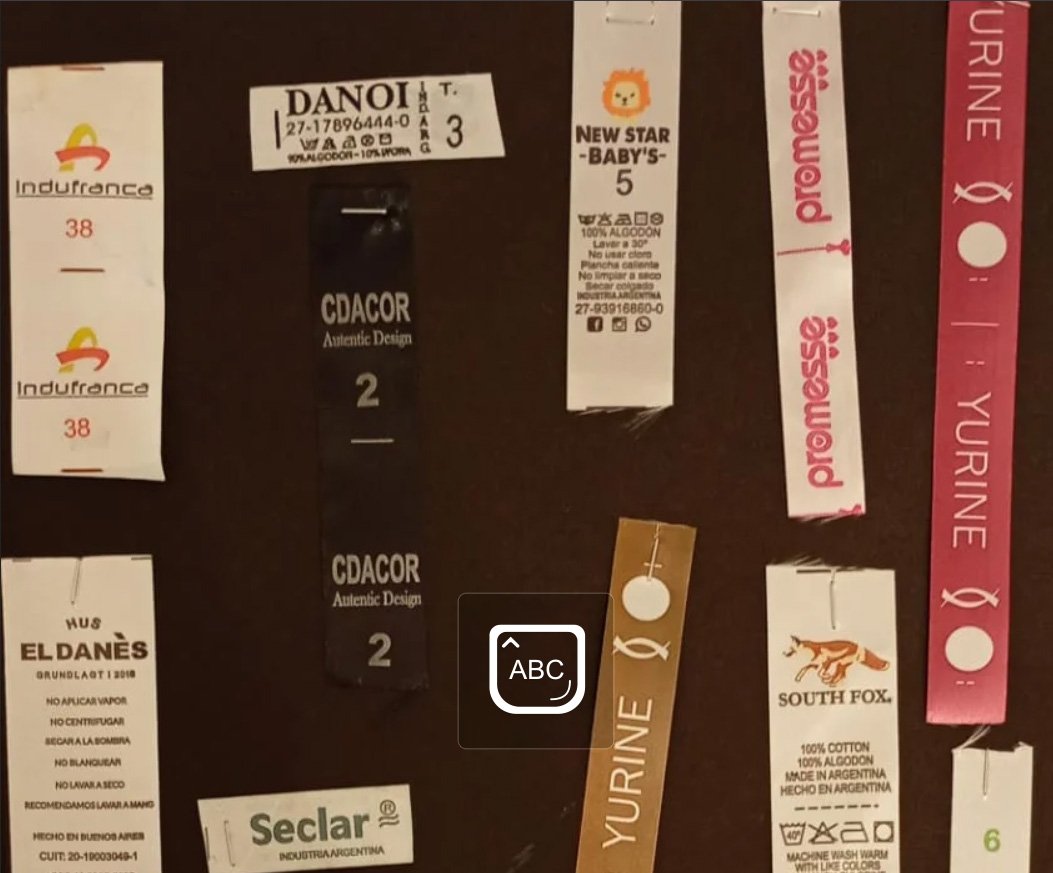 Etiquetas Estampadas