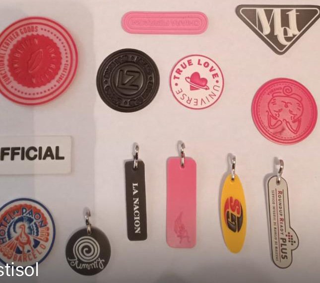 Etiquetas en plastisol